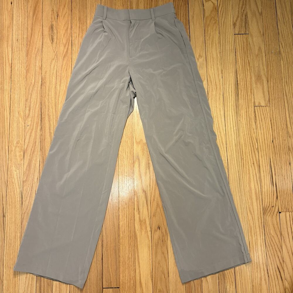 Vuori Villa Everyday Trouser Beige Wide Leg Pants Quiet Luxury Women’s XS *FLAWS